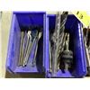 Image 2 : LOT OF SPADE AND STANDARD DRILL BITS AND ALLEN KEYS