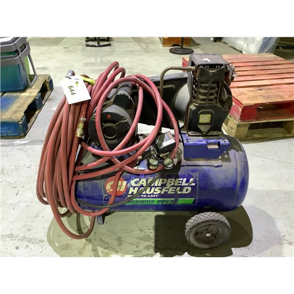 CAMPBELL HAUSFELD SERIOUS DUTY 20 GALLON 125 MAX PSI 120V AIR ...