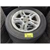 Image 2 : 4 MICHELIN 205/60R16 92V M+S TIRES ON HONDA RIMS