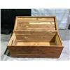 Image 2 : WOODEN CHEST 43X20X19"