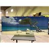 Image 1 : CANVAS ART OF BEACH 55X22"