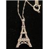 Image 2 : 10K EIFFEL  TOWER NECKLACE