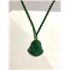 Image 2 : SPINACH GREEN NEPHRITE BUDDHA NECKLACE