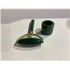 Image 1 : SPINACH GREEN JADE ROLLER AND RING