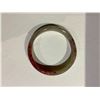 Image 1 : CINNABAR JADE STONE BANGLE