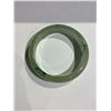 Image 1 : PALE WHITE JADEITE LADY'S BANGLE