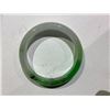 Image 1 : PALE WHITE ICY JADEITE BANGLE