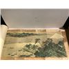 Image 2 : CALLIGRAPHY AND RIVER LANDSCAPE LONG SCROLL PAINTING