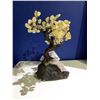 Image 2 : CITRINE CRYSTAL TREE ON AMETHYST GEODE BASE RETAIL $2249.00 APPROX 10X5X4"