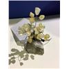 Image 2 : CITRINE CRYSTAL TREE SMALL ON AMETHYST GEODE BASE RETAIL $249.51 APPROX 4-1/2X2-1/2X2"