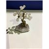 Image 2 : ROSE QUARTZ CRYSTAL TREE SMALL ON AMETHYST GEODE BASE RETAIL $249.51 APPROX 4-1/2X1-1/2X2"