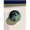 Image 1 : GREEN AGATE SPHERE BRAZIL RETAIL $8998.51 APPROX 3"