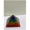 Image 2 : ORGONITE PYRAMID APPROX 3 X 2.5" RETAIL $124.98