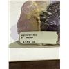 Image 3 : AMETHYST POINT ROUGH APPROX 5 X 2" RETAIL $149.51