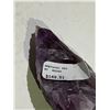 Image 3 : AMETHYST POINT ROUGH APPROX 5 X 2" RETAIL $149.51