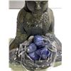 Image 2 : BLUE QUARTZ BUDDHA STATUE APPROX 6" TALL RETAIL $489.51