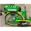 Image 3 : *NEW* LIME GREEN & YELLOW E-BIKE WITH BATTERY AND CHARGER