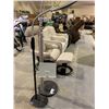 Image 2 : STONE BAE ADJUSTABLE FREE-STANDING LAMP AND OTTLITE FREE STANDING LAMP WITH TRAY (NO POWER CORDS)