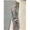 Image 1 : GREY FAUX FUR AREA RUG