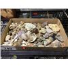 Image 2 : ASSORTED ITEMS INCLUDING; SHELLS, SILVER-PLATED COASTERS, SILVER-PLATED SERVING DISHES & MORE