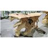 Image 2 : SOLID TEAK ROOT CONSOLE TABLE APPROX 47" X 16"