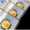 Image 3 : (10) 2021 $10 Gold Eagle Type 2 First Day NGC MS70
