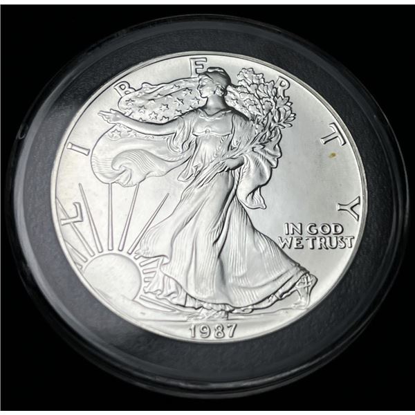 1987 American Silver Eagle MS69