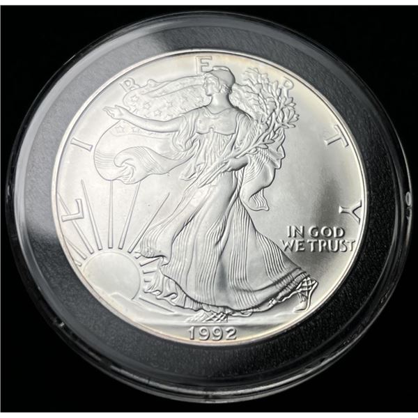 1992 American Silver Eagle MS69