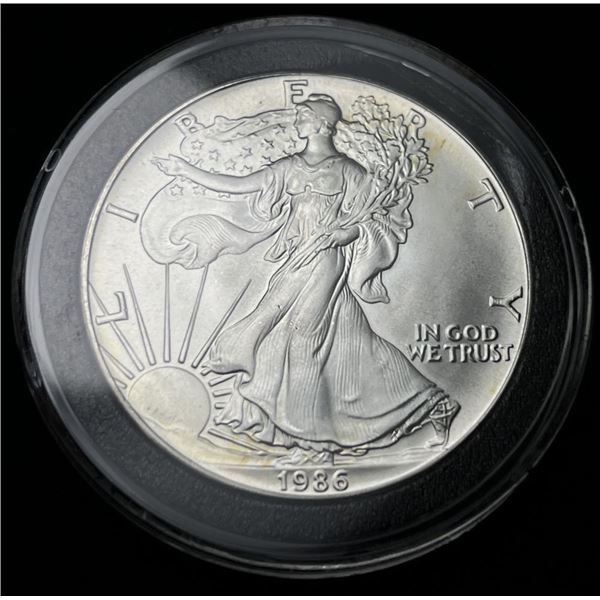 1986 American Silver Eagle MS69