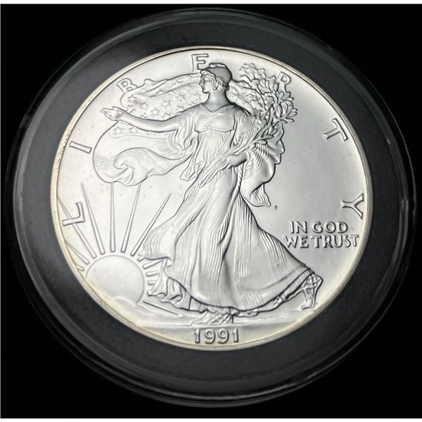 1991 American Silver Eagle MS69