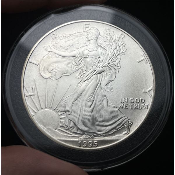 1995 American Silver Eagle MS69