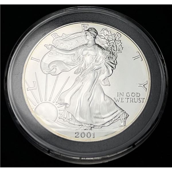 2001 American Silver Eagle MS69