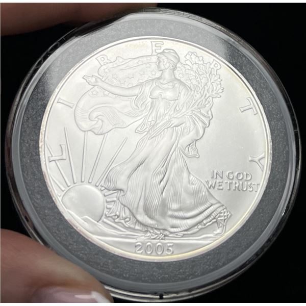 2005 American Silver Eagle MS69