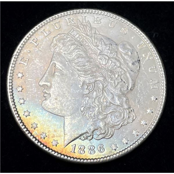 1886 Morgan Silver Dollar MS63