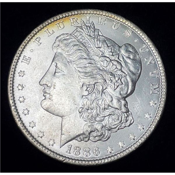 1886 Morgan Silver Dollar MS63