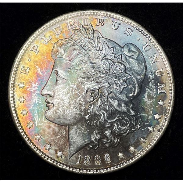 1886 Morgan Silver Dollar MS63