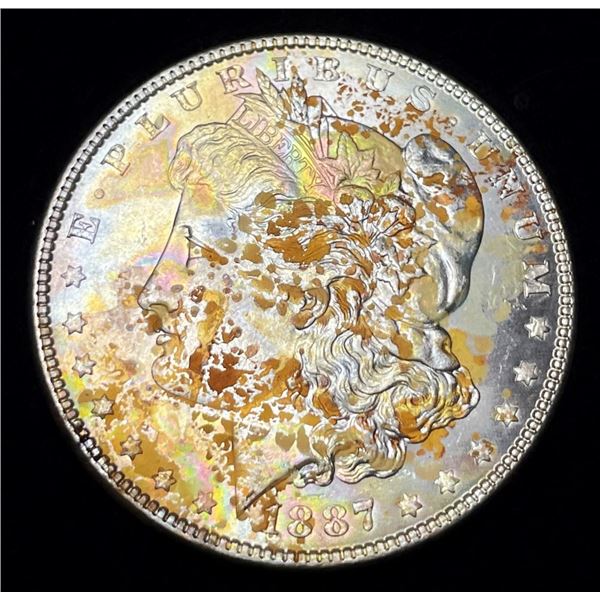 1887 Morgan Silver Dollar MS65