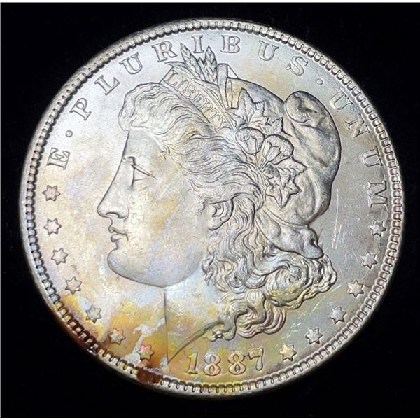 1887 Morgan Silver Dollar MS63