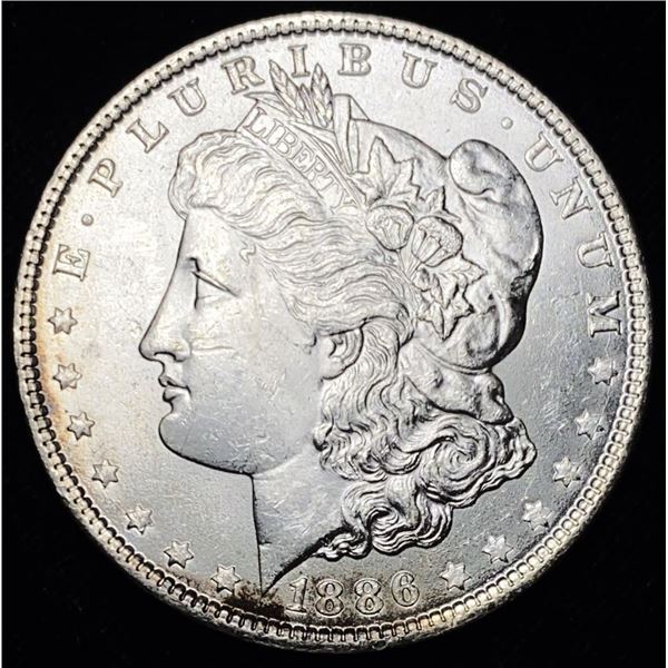 1886 Morgan Silver Dollar MS63