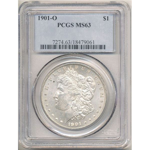 1901-O Morgan Silver Dollar PCGS MS63