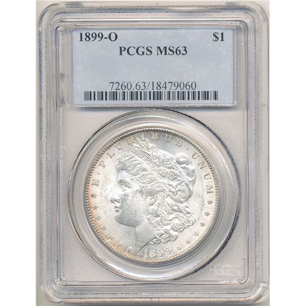 1899-O Morgan Silver Dollar PCGS MS63