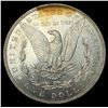 Image 2 : Rusty 1887 Morgan Silver Dollar MS64 Details
