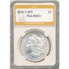 Image 3 : 1878 7/8 TF Morgan Silver Dollar MS63+