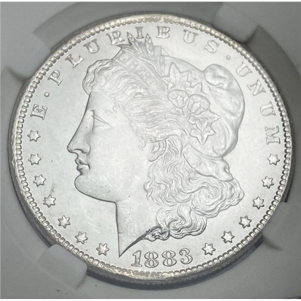 1883-CC Morgan Silver Dollar MS66