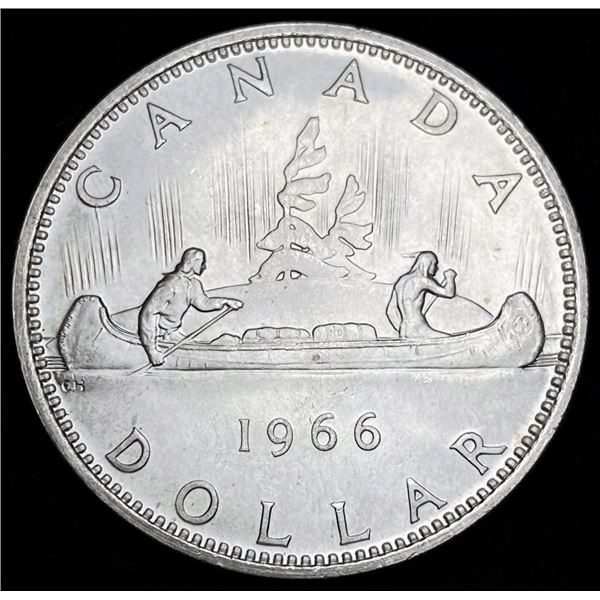 1966 Canada 80% Silver Dollar .6 ozt ASW