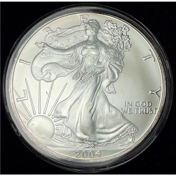 2004 American Silver Eagle