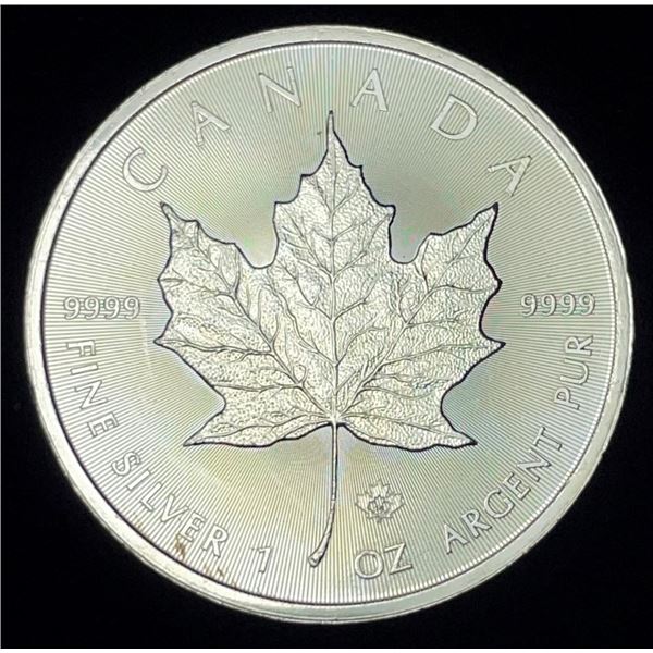 2014 Canada $5 Maple Leaf 1 ozt .9999 Silver