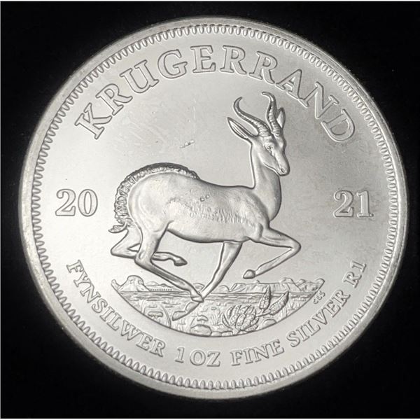 2021 South Africa Krugerrand 1 ozt Silver