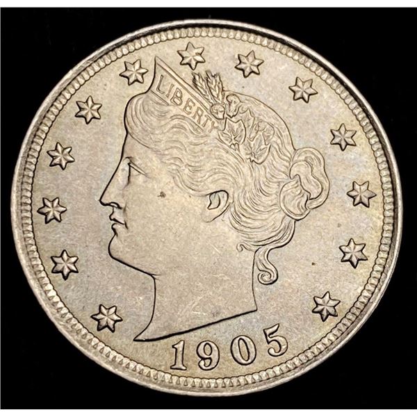 1905 Liberty Head V-Nickel MS62