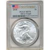 Image 1 : 2018 American Silver Eagle First Strike PCGS MS70